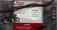 Desktop Screenshot of legendes-motorcycle.com