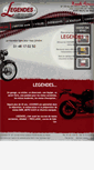 Mobile Screenshot of legendes-motorcycle.com